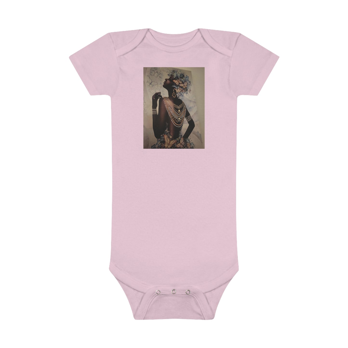 ‘Jeweled Goddess’ Baby Short Sleeve Onesie®