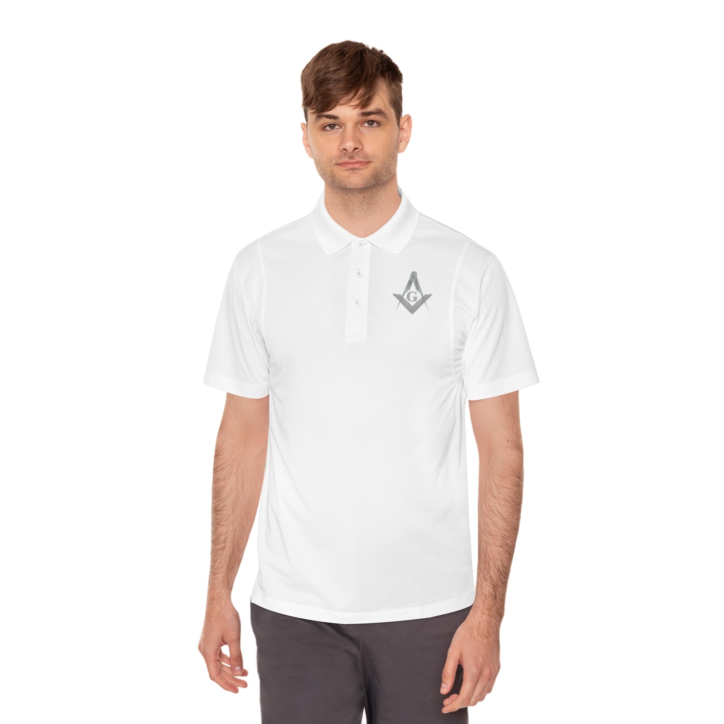 'Freemason' Men's Sport Polo Shirt