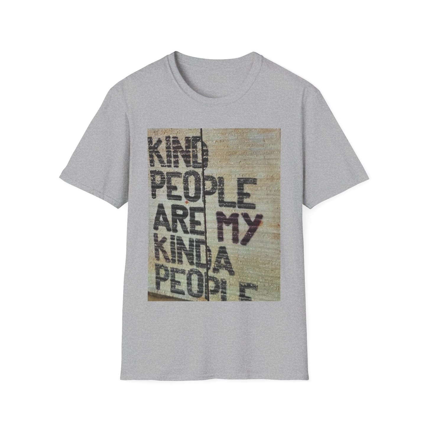 'Kind People' Unisex Softstyle T-Shirt