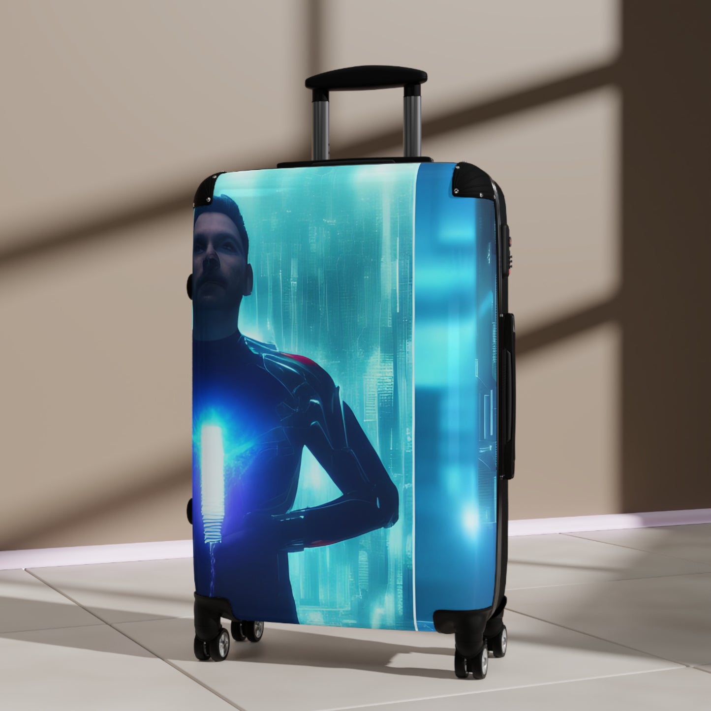 ‘Let the light out’ Suitcase
