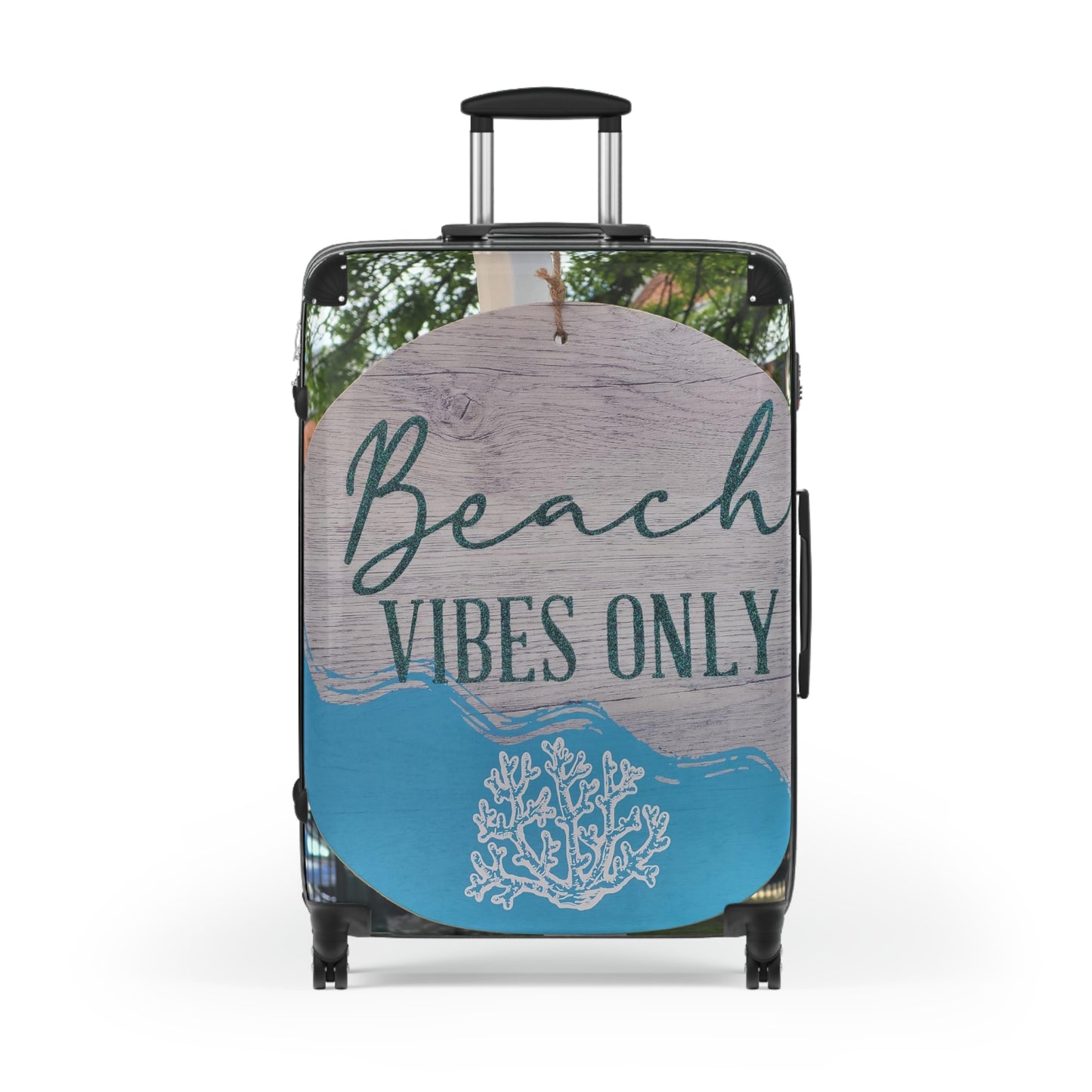 ‘Beach Vibes Only’ Suitcase