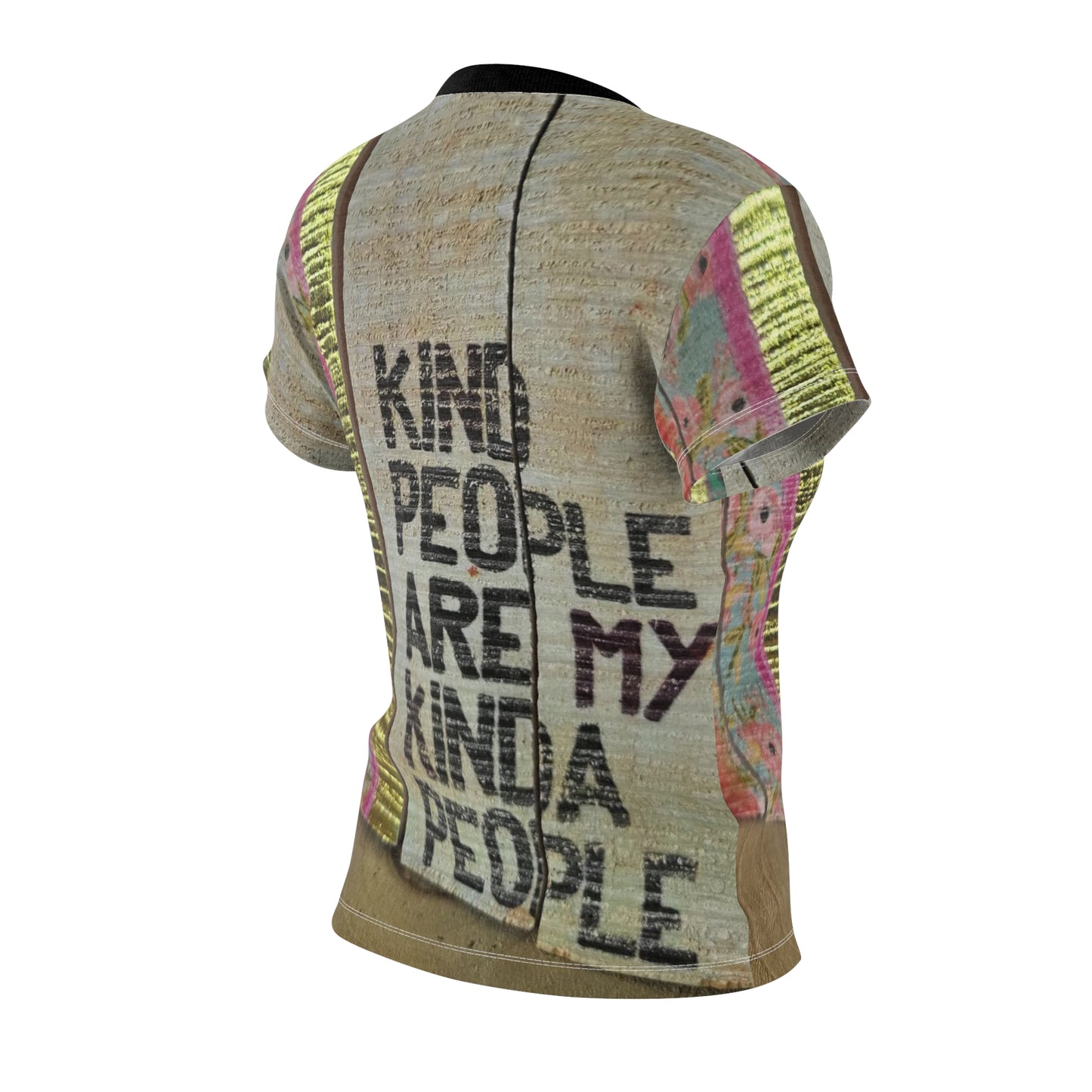 ‘Kind People’ Women's Cut & Sew Tee (AOP)