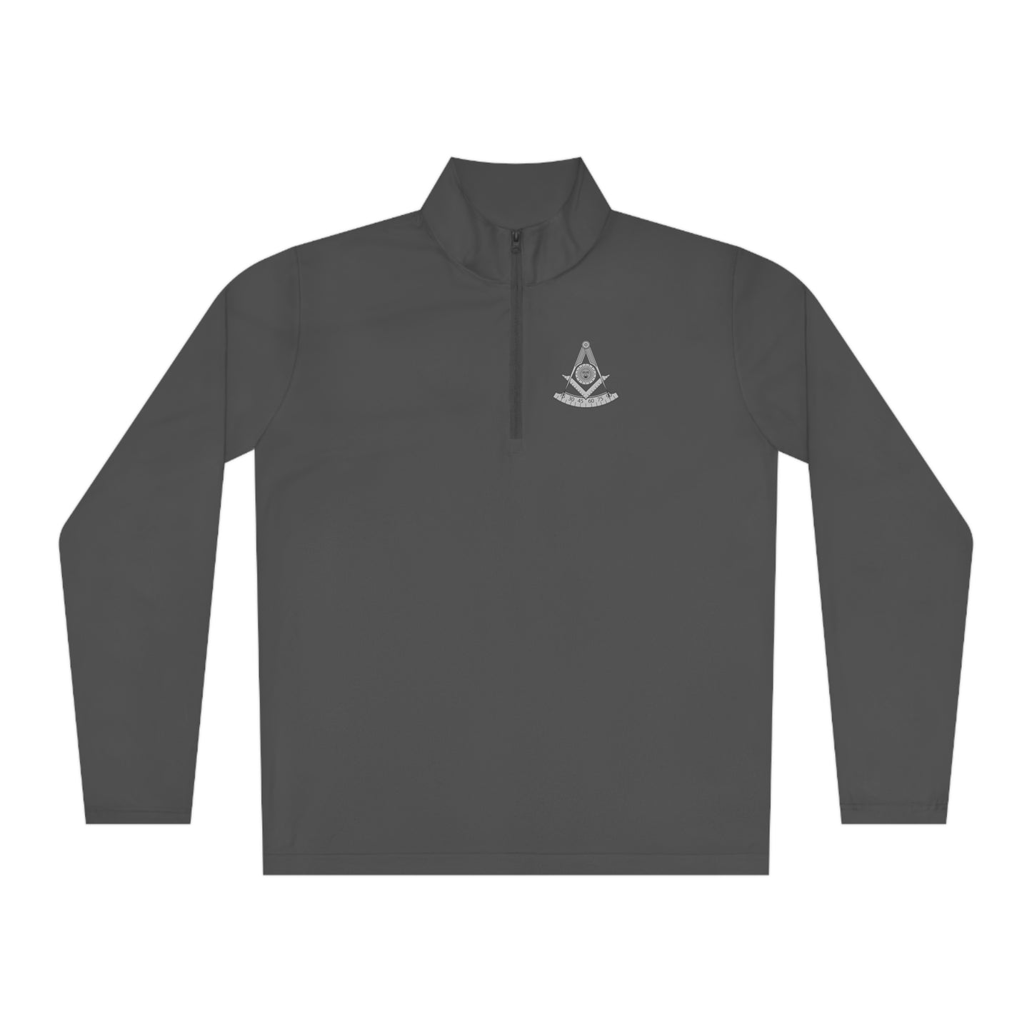 'Pastmaster Freemason' Unisex Quarter-Zip Pullover