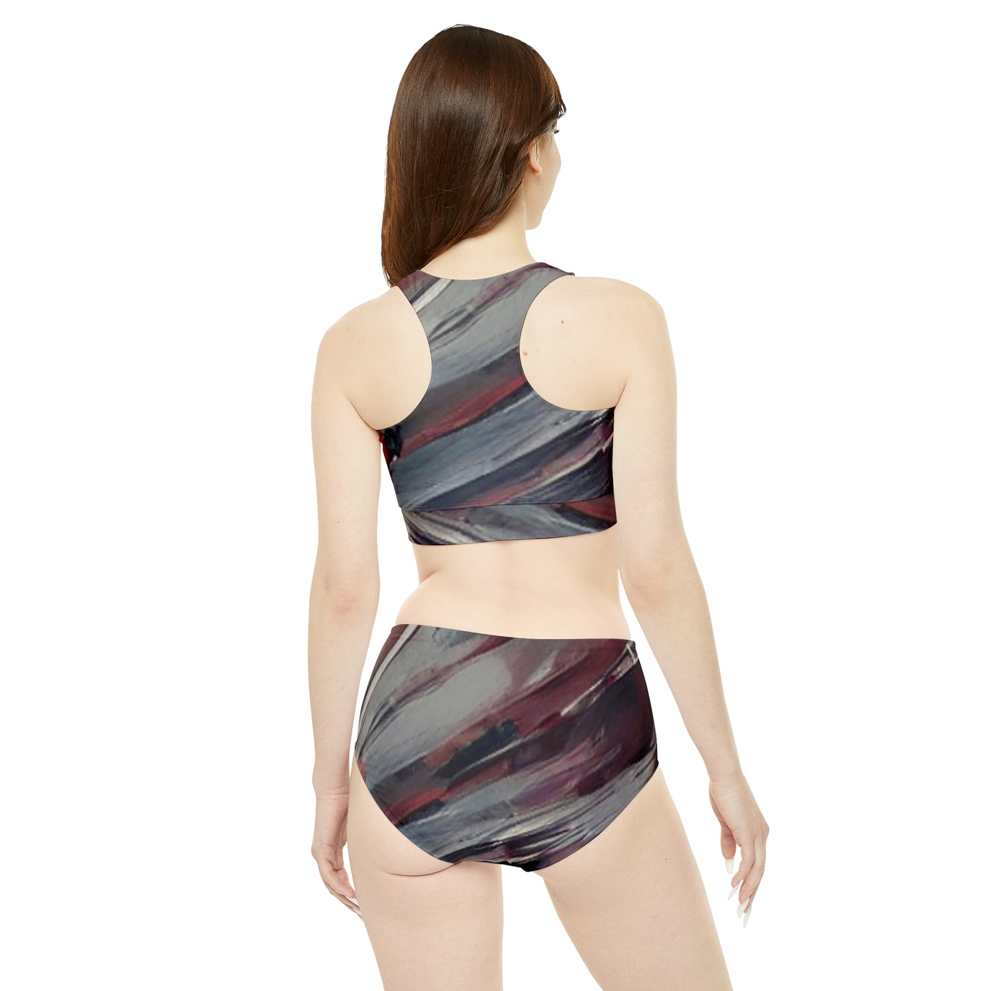 'Ninja Queen' Sporty Bikini Set (AOP)