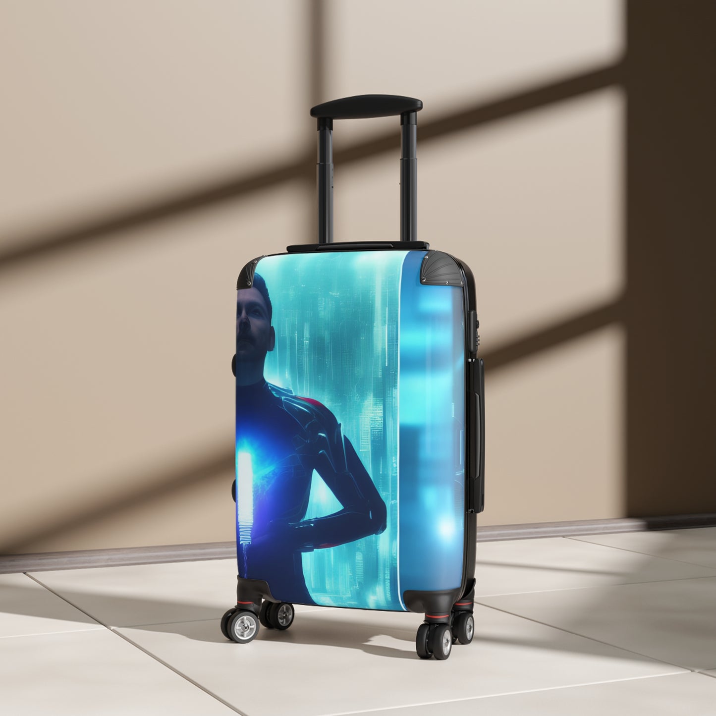 ‘Let the light out’ Suitcase