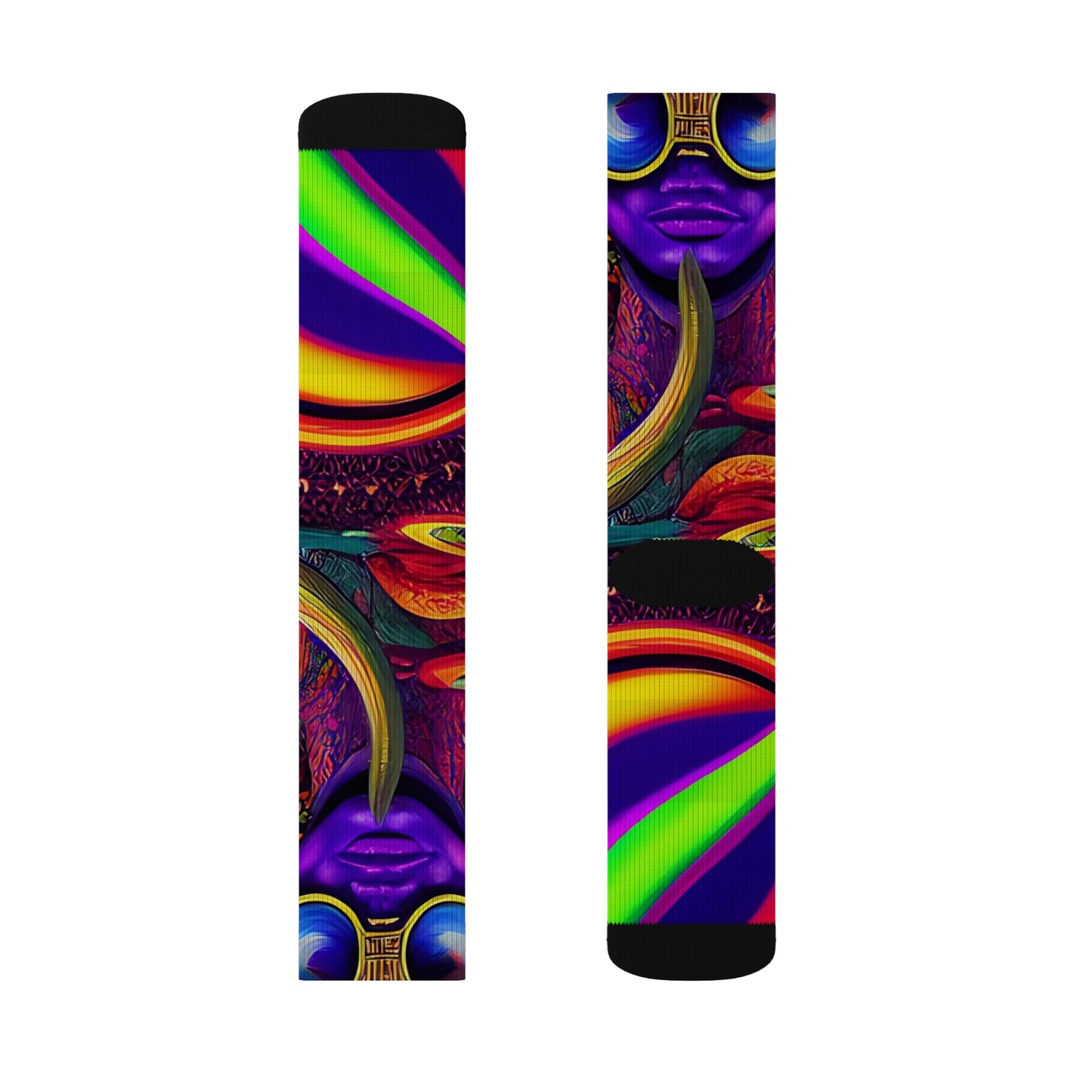 'Chill Vibes' Sublimation Socks