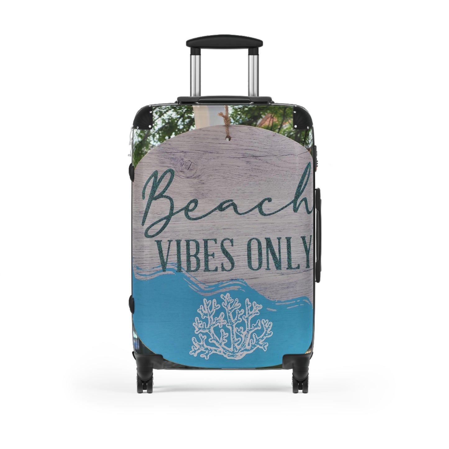 ‘Beach Vibes Only’ Suitcase