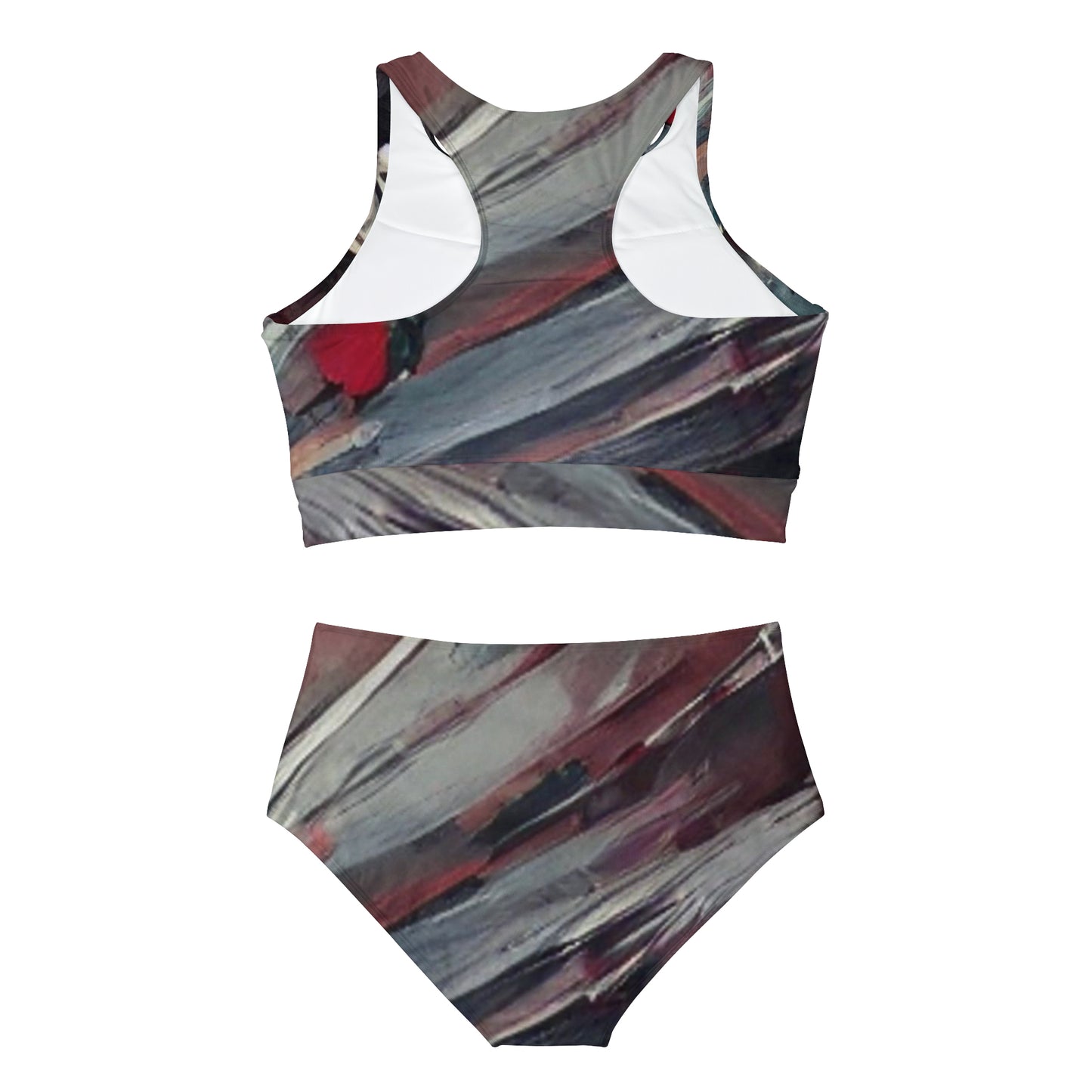 'Ninja Queen' Sporty Bikini Set (AOP)