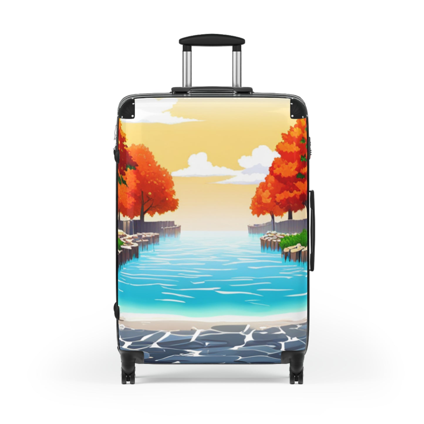 "Apricot Trees" Suitcase