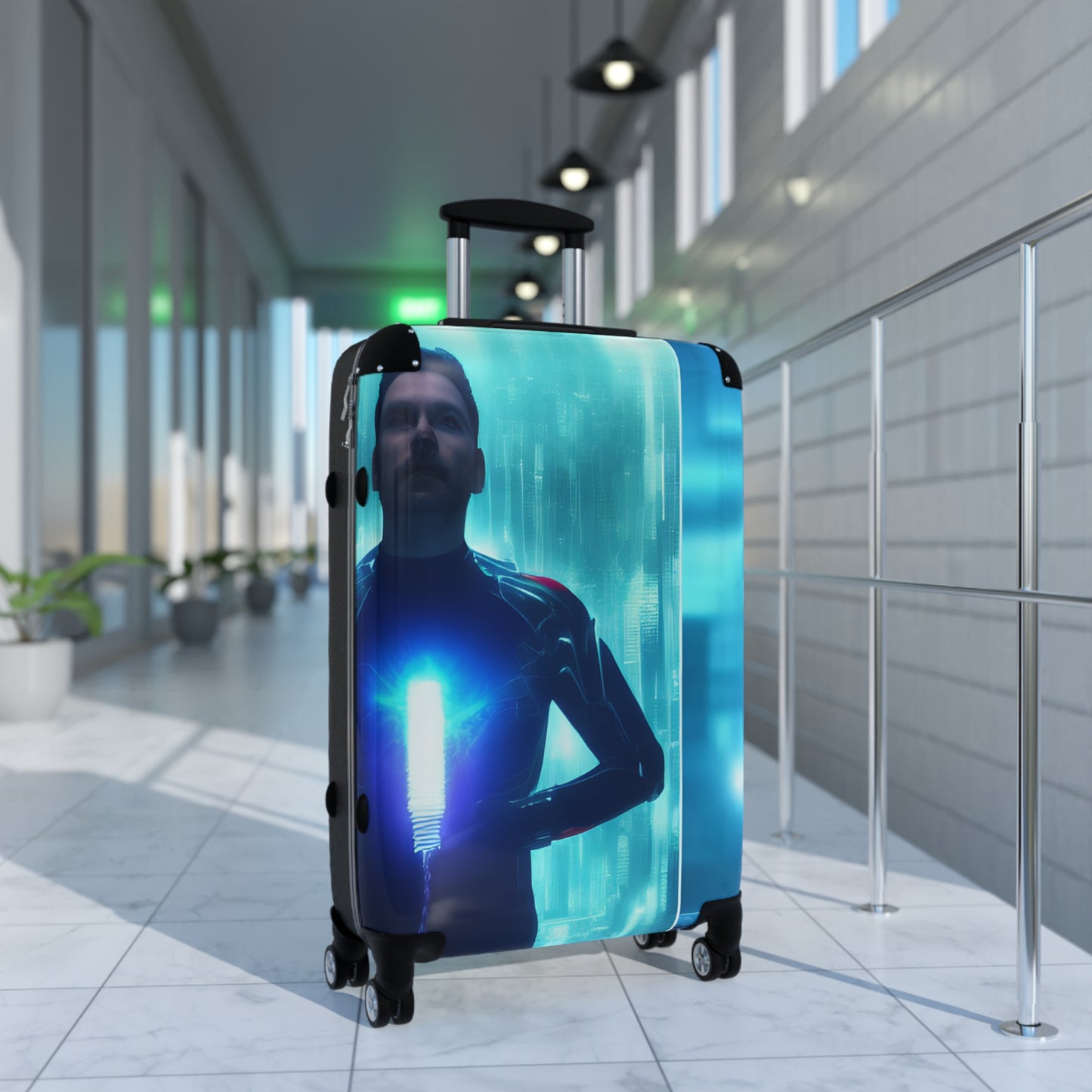 ‘Let the light out’ Suitcase
