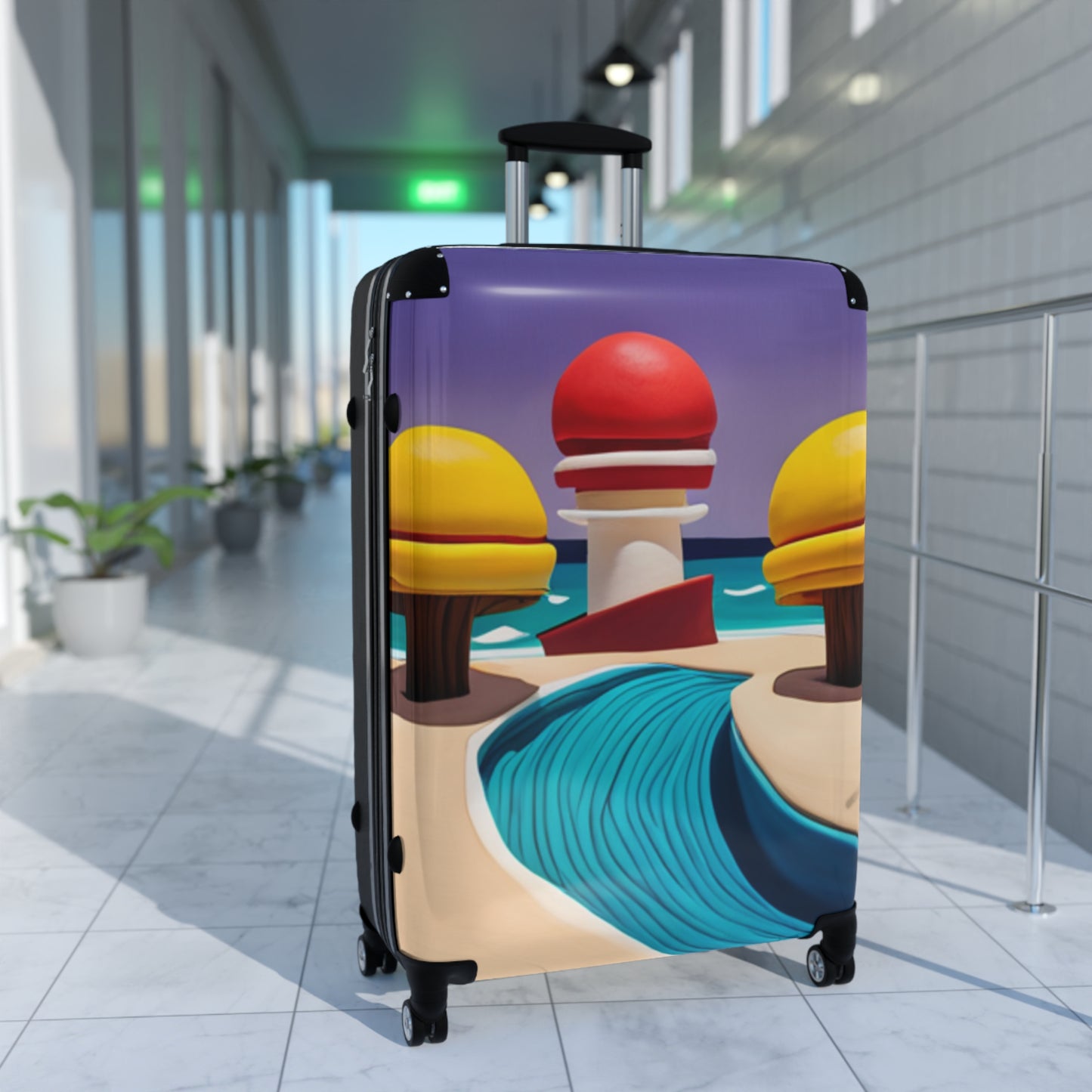 "Ajacent Splash" Suitcase