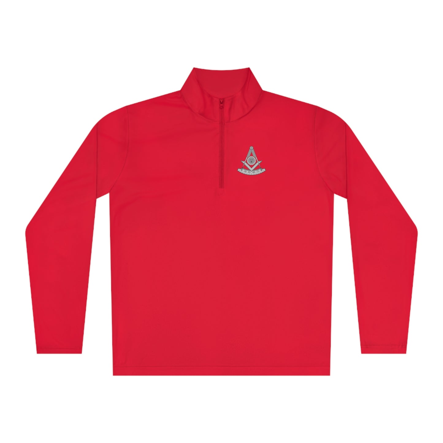 'Pastmaster Freemason' Unisex Quarter-Zip Pullover