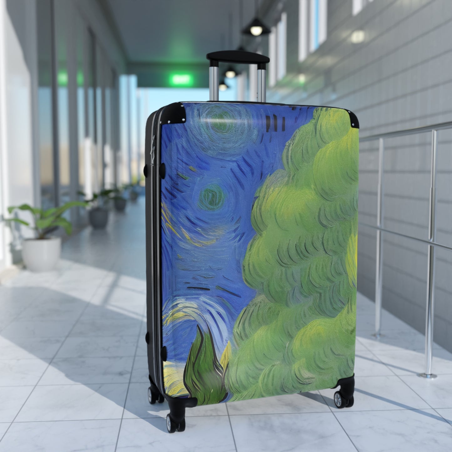 Starry Day Suitcase