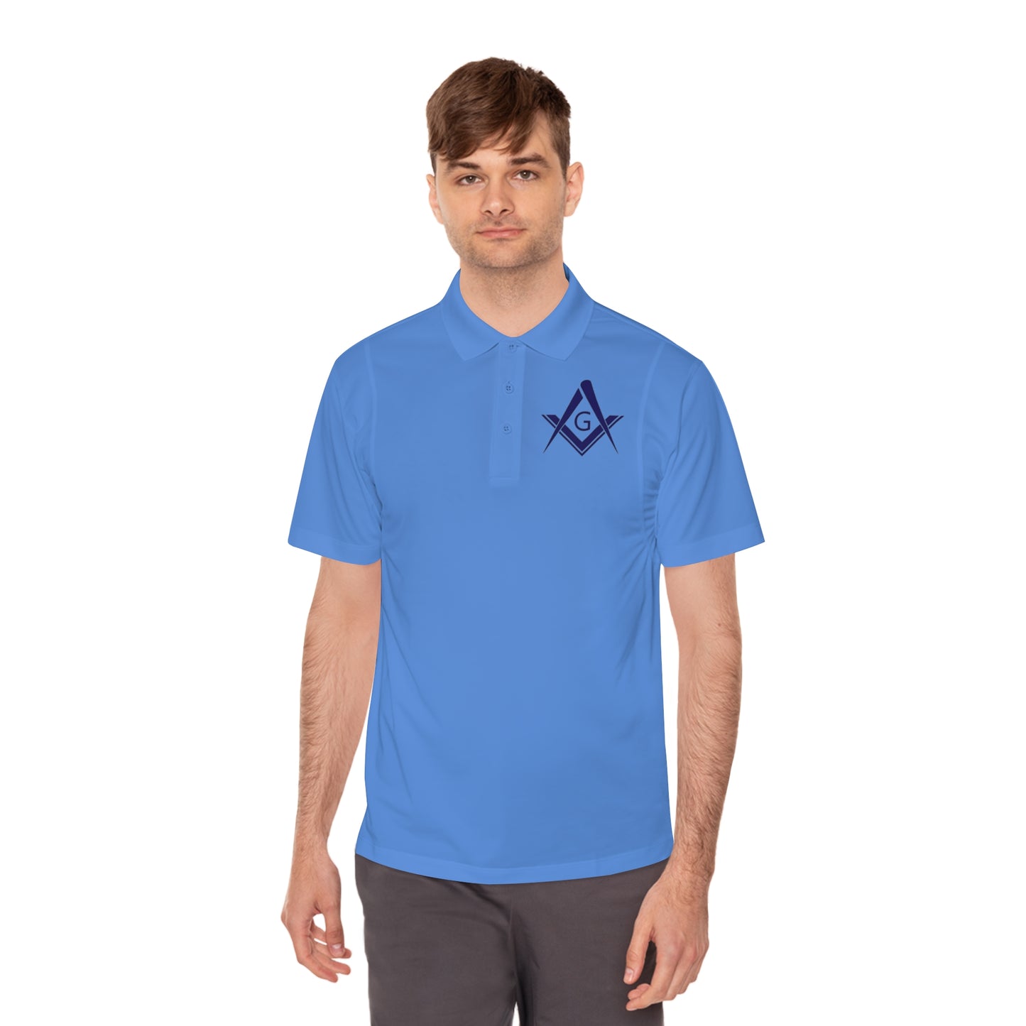 'Freemason' Men's Sport Polo Shirt