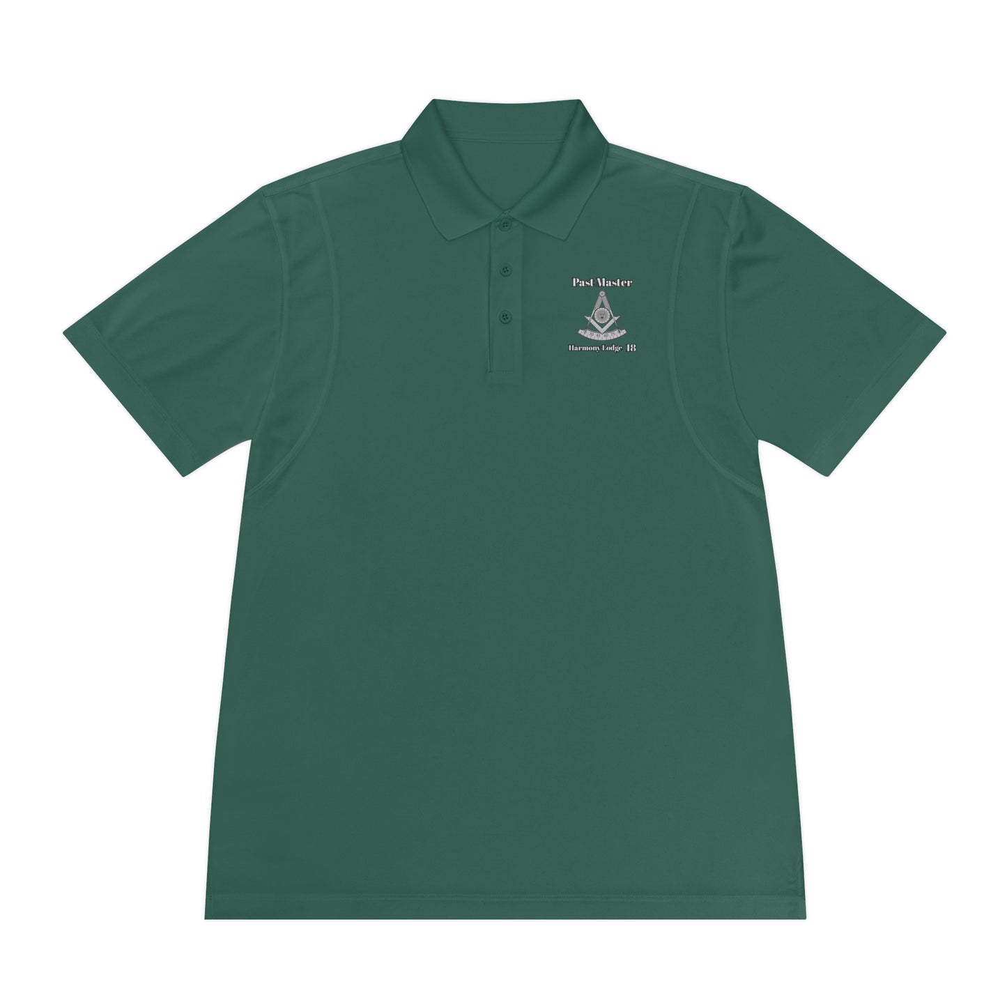 Harmony Lodge 18 Past Master Men's Sport Polo Shirt