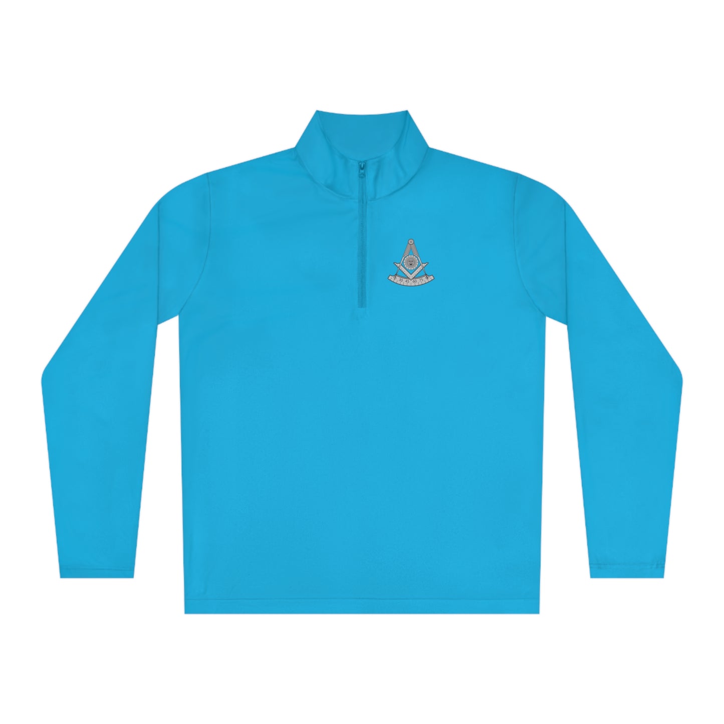 'Pastmaster Freemason' Unisex Quarter-Zip Pullover