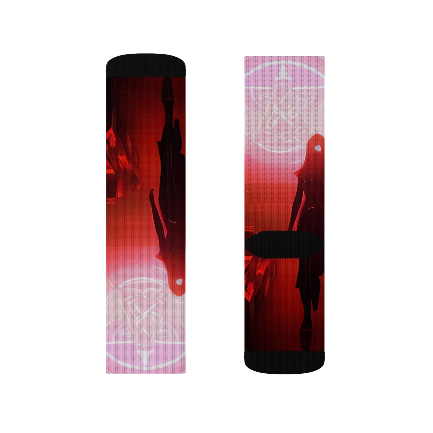 'Red Light Therapy' Sublimation Socks