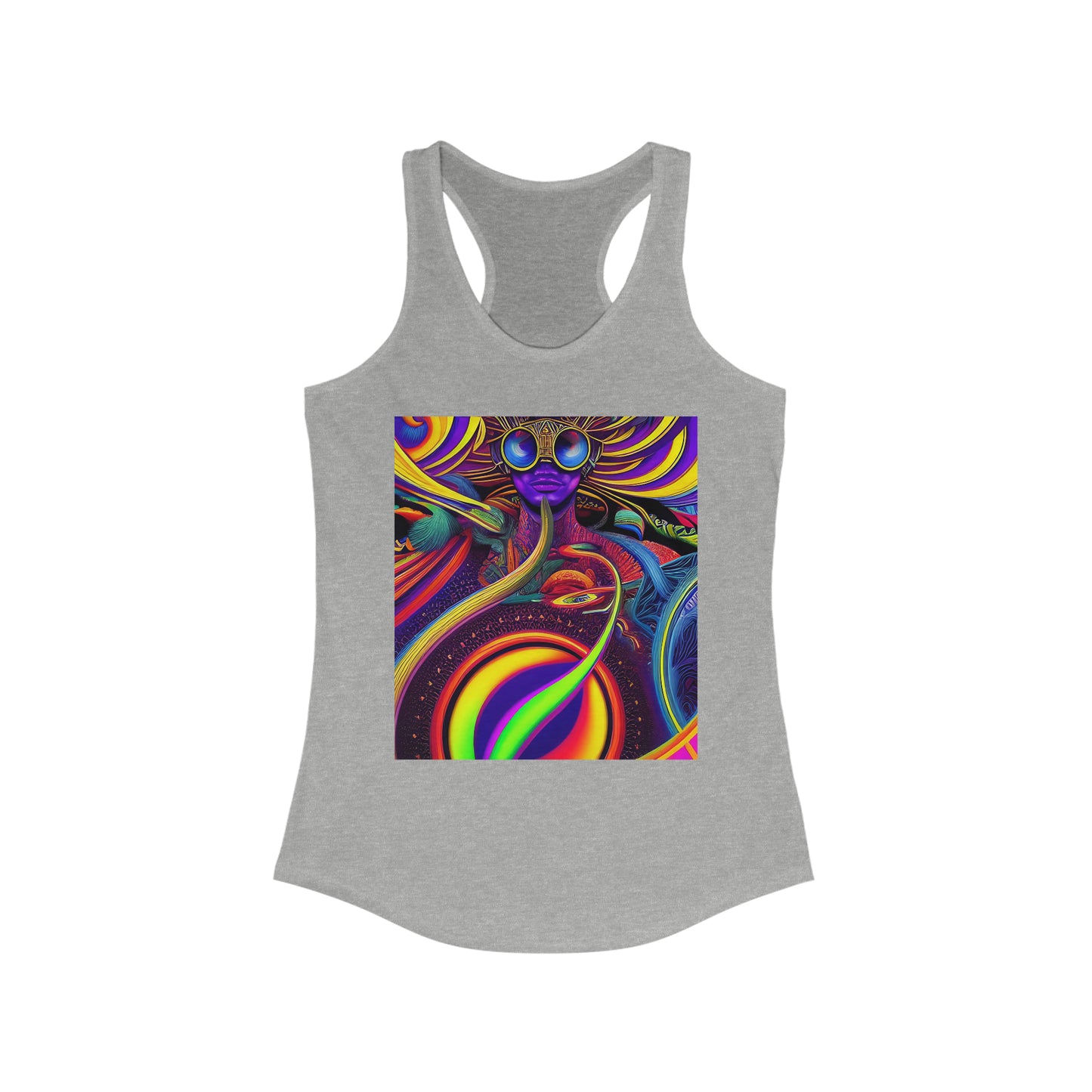 'Chill Vibes' Women's Ideal Racerback Tank