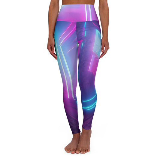 Princess Quote High Waisted Yoga Leggings (AOP)