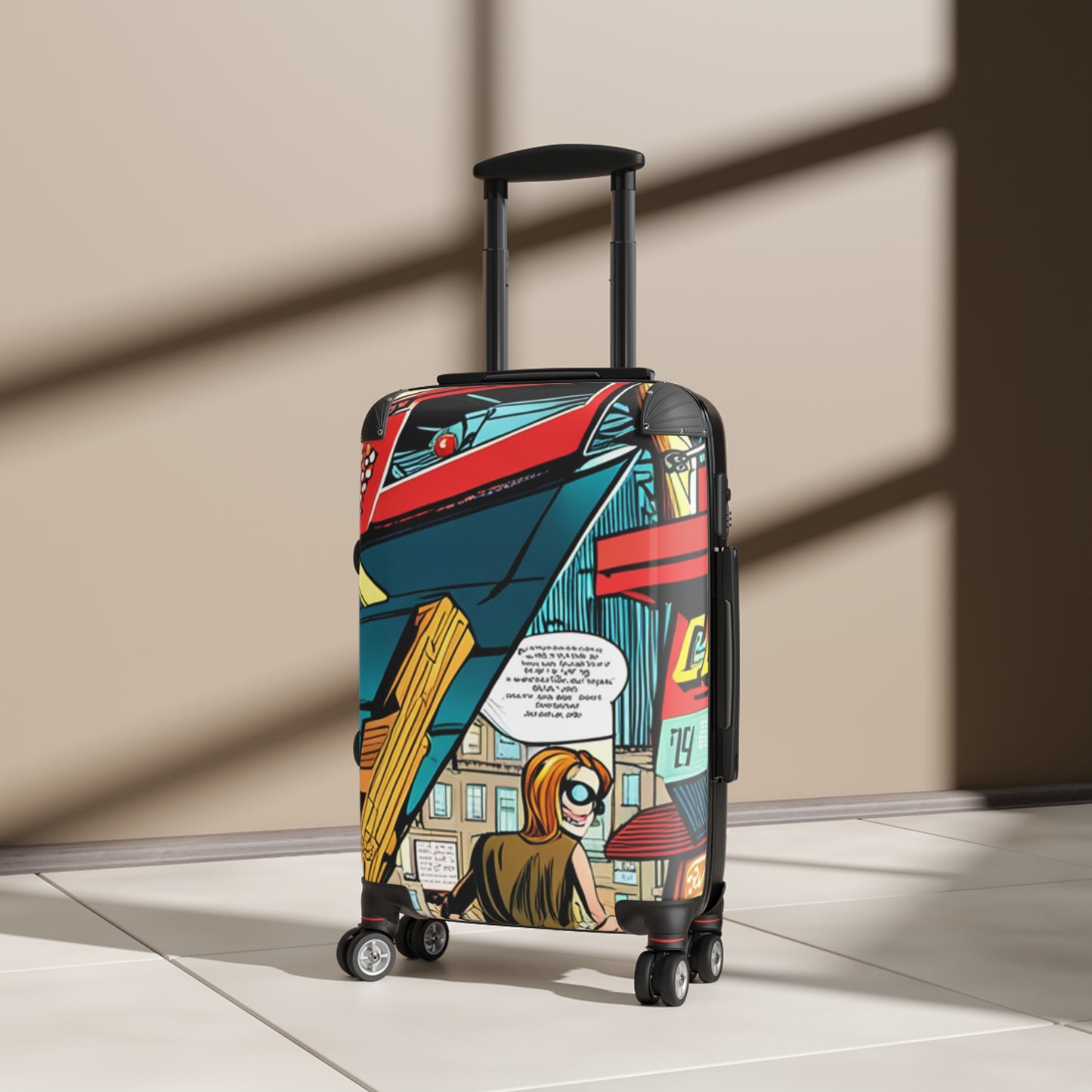 Secret Agent Comic Anime Suitcase