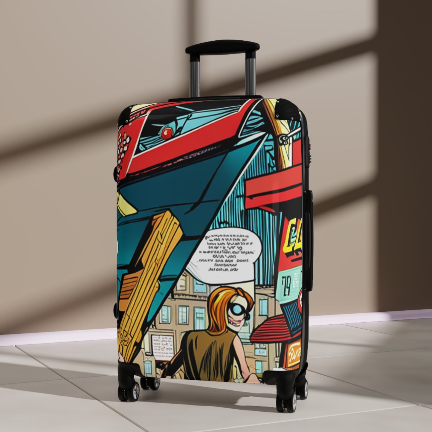 Secret Agent Comic Anime Suitcase