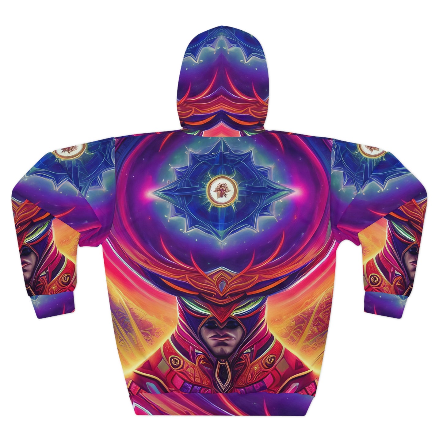 'Power' Unisex Pullover Hoodie (AOP)