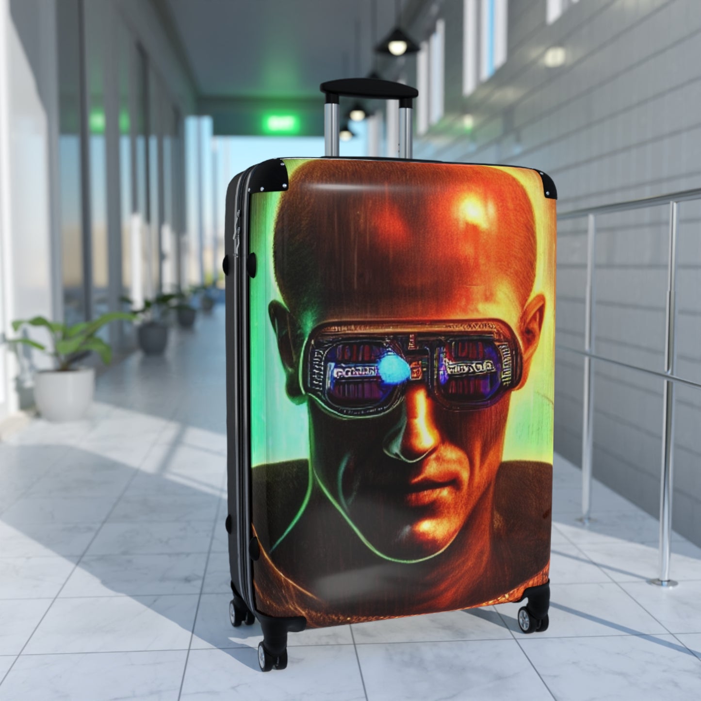 ‘Sunglass Man’ Suitcase