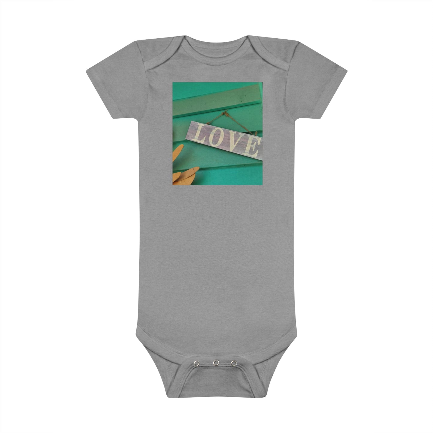 'Love' Baby Short Sleeve Onesie®