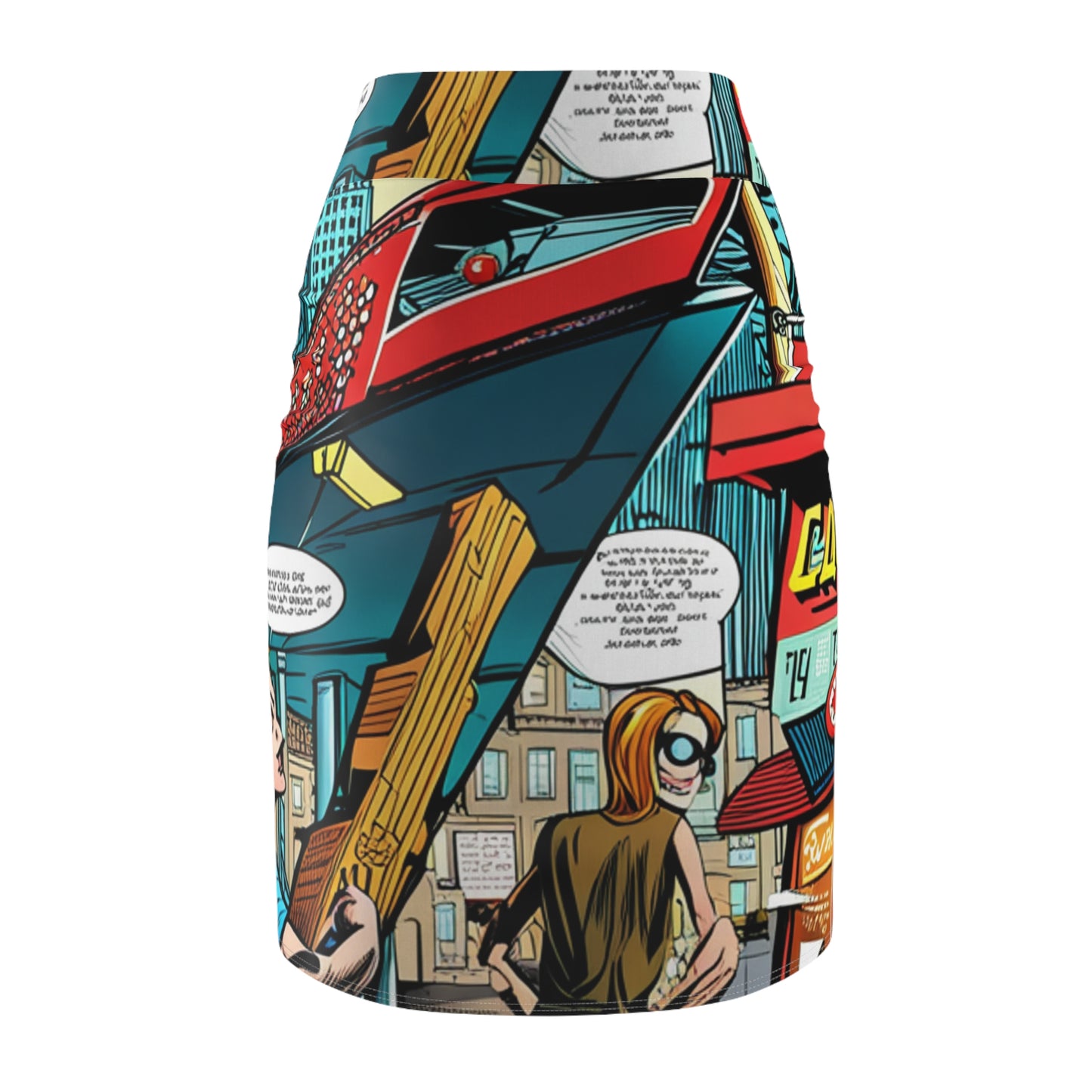 Secret Agent Comic Anime Skirt