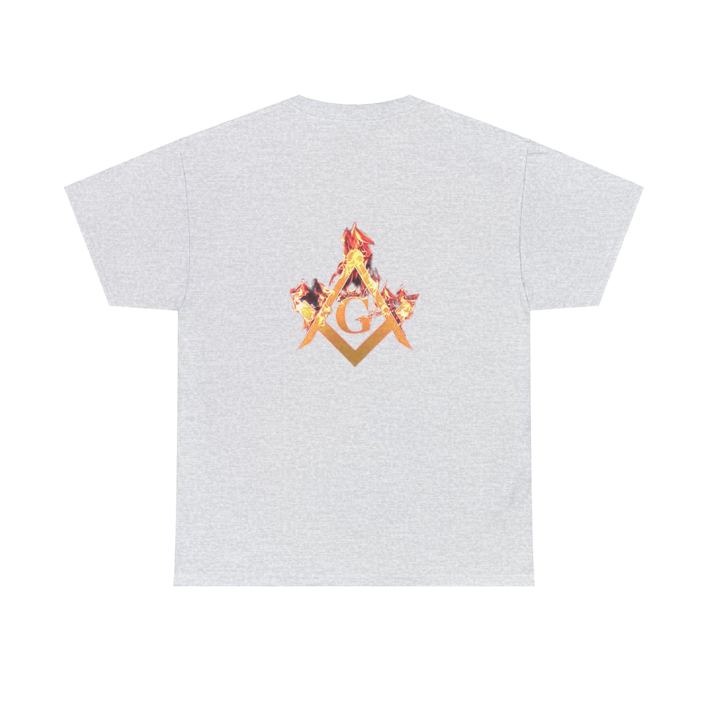 'Harmony lodge 18 fire shirt' Heavy Cotton Tee