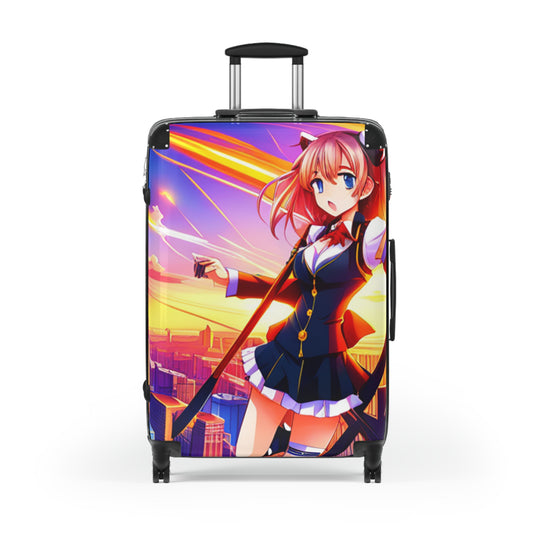 Sailor Sun Kawa Anime Suitcase