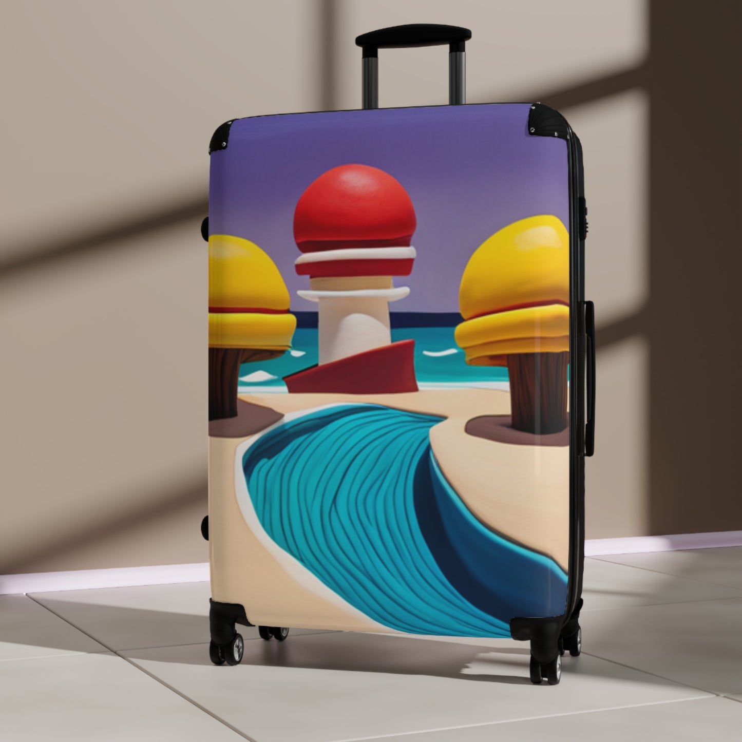 "Ajacent Splash" Suitcase