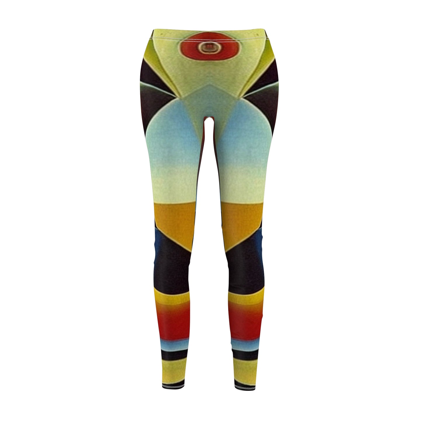 'Modern Eye' Women's Cut & Sew Casual Leggings (AOP)
