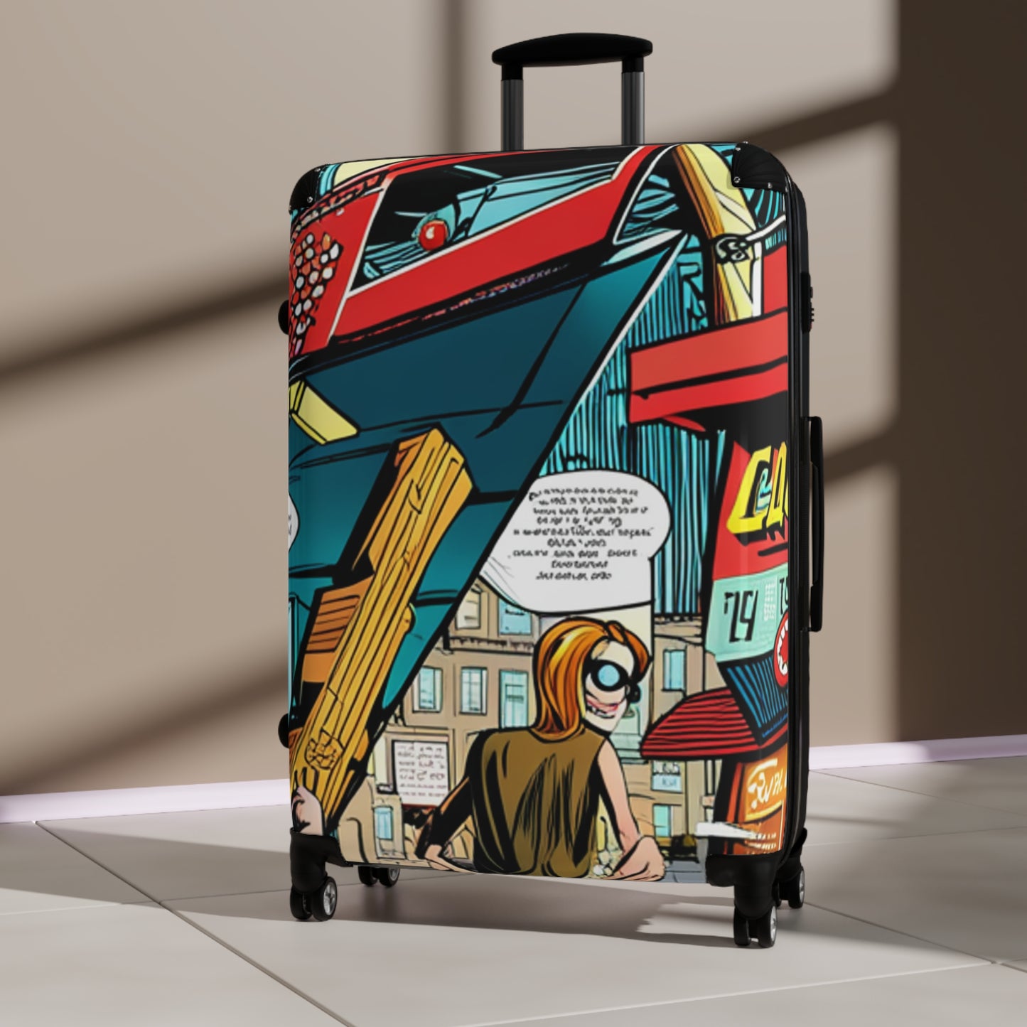 Secret Agent Comic Anime Suitcase