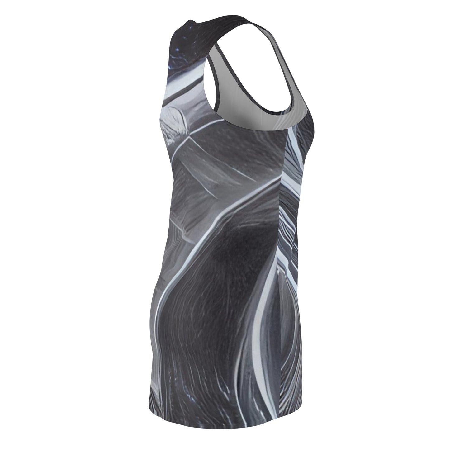 'Smoking' Women's Cut & Sew Racerback Dress (AOP)