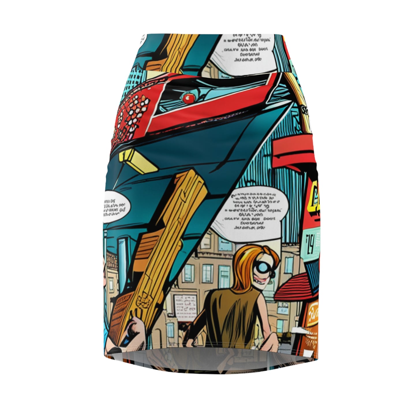 Secret Agent Comic Anime Skirt