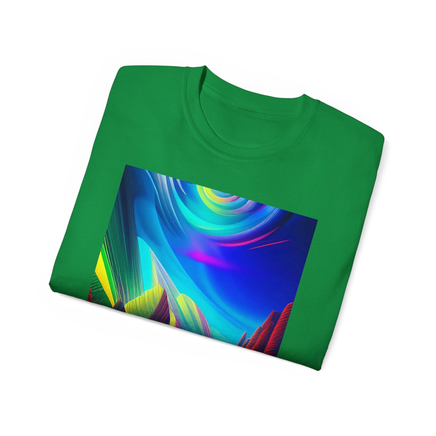 'Hippie Mountains' Unisex Ultra Cotton Tee