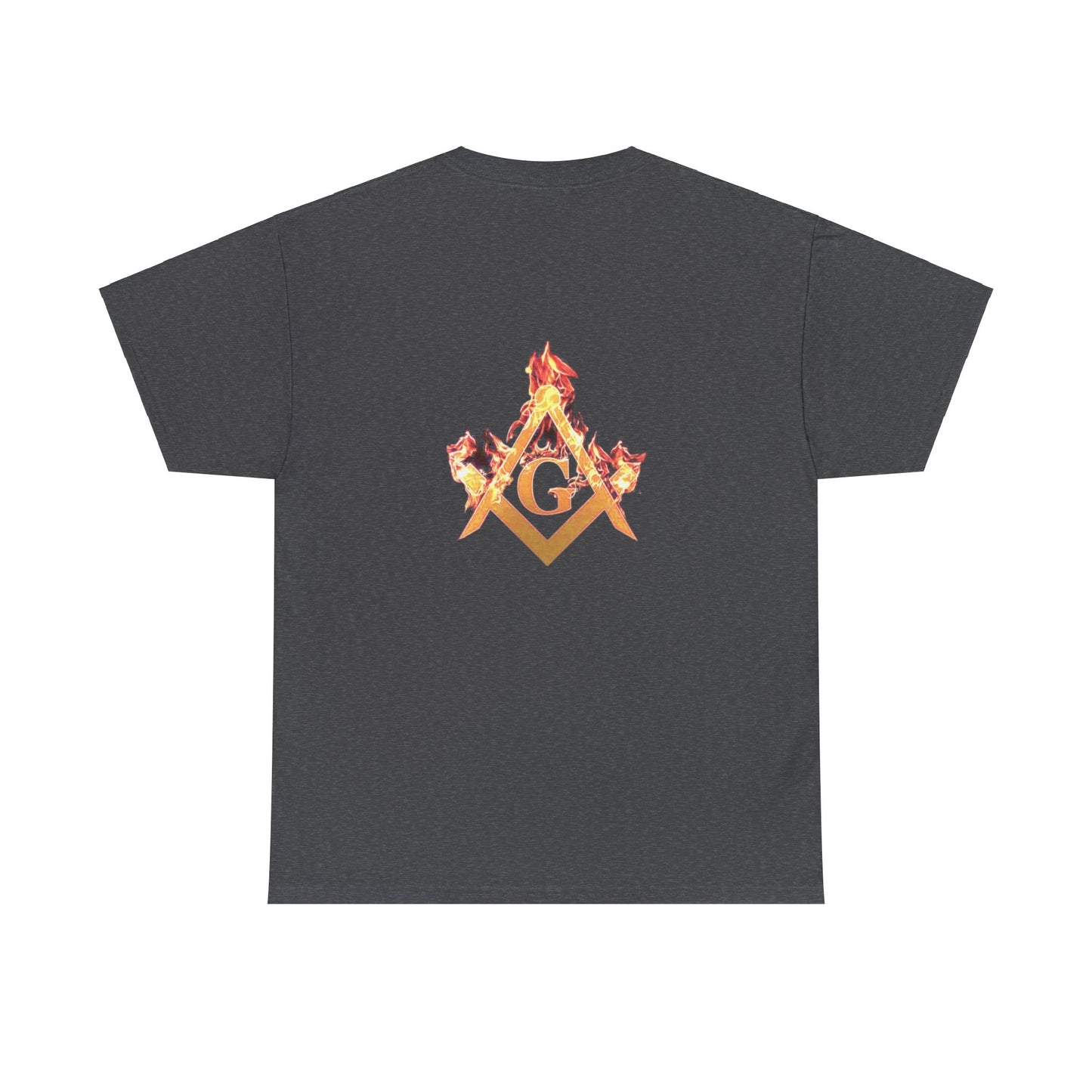 'Harmony lodge 18 fire shirt' Heavy Cotton Tee