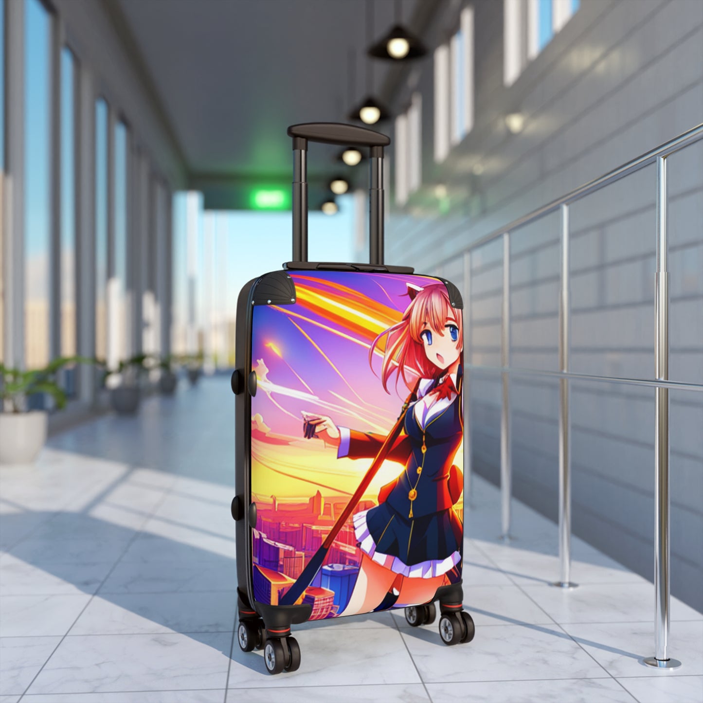 Sailor Sun Kawa Anime Suitcase