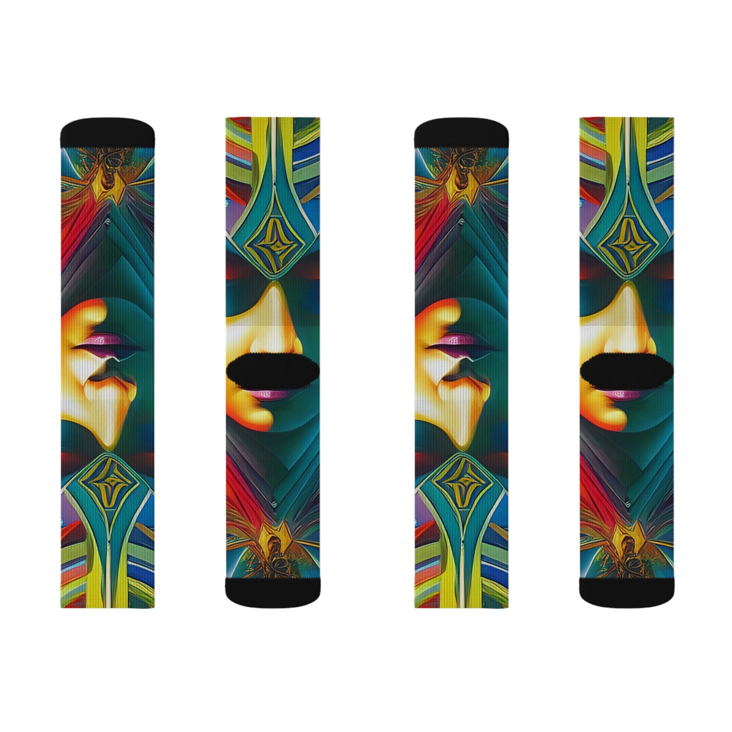 'Strength' Sublimation Socks