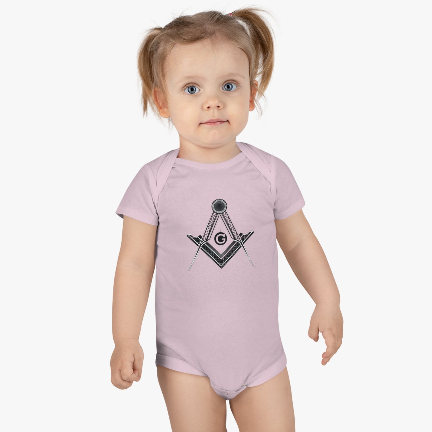 'Freemason' Baby Short Sleeve Onesie®