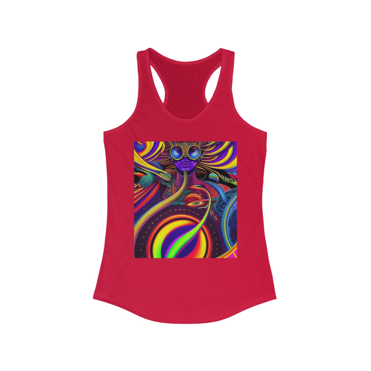 'Chill Vibes' Women's Ideal Racerback Tank