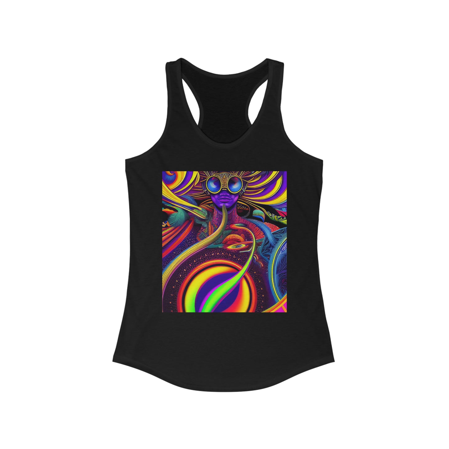 'Chill Vibes' Women's Ideal Racerback Tank