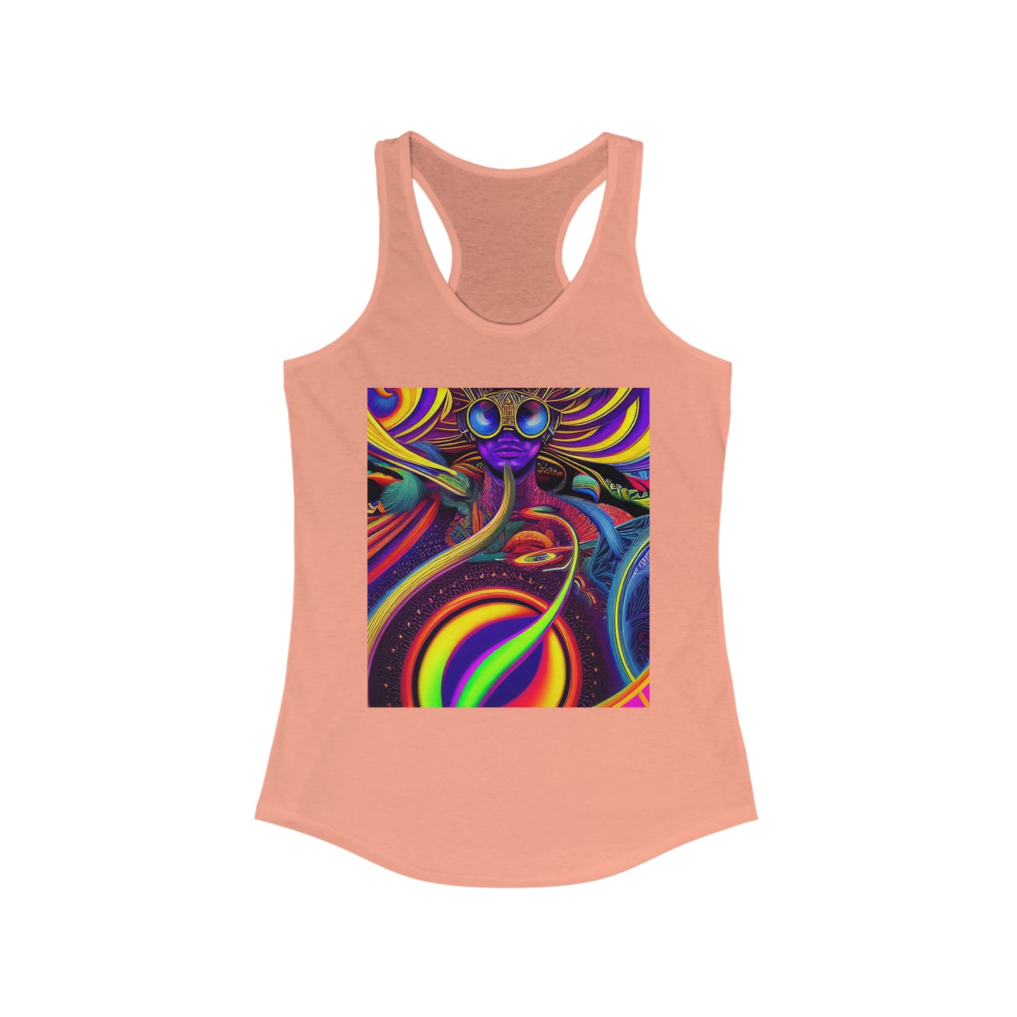 'Chill Vibes' Women's Ideal Racerback Tank