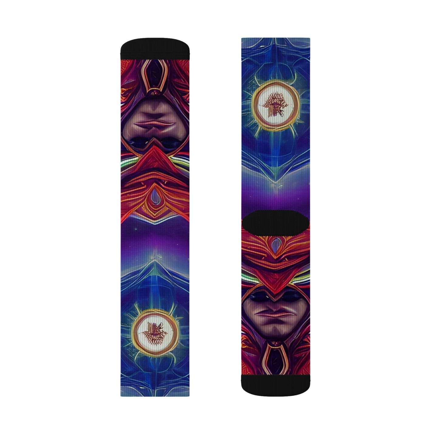 'Captain Power' Sublimation Socks