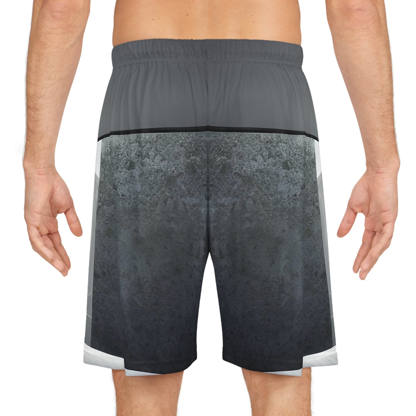 'Man With it All' Basketball Shorts (AOP)