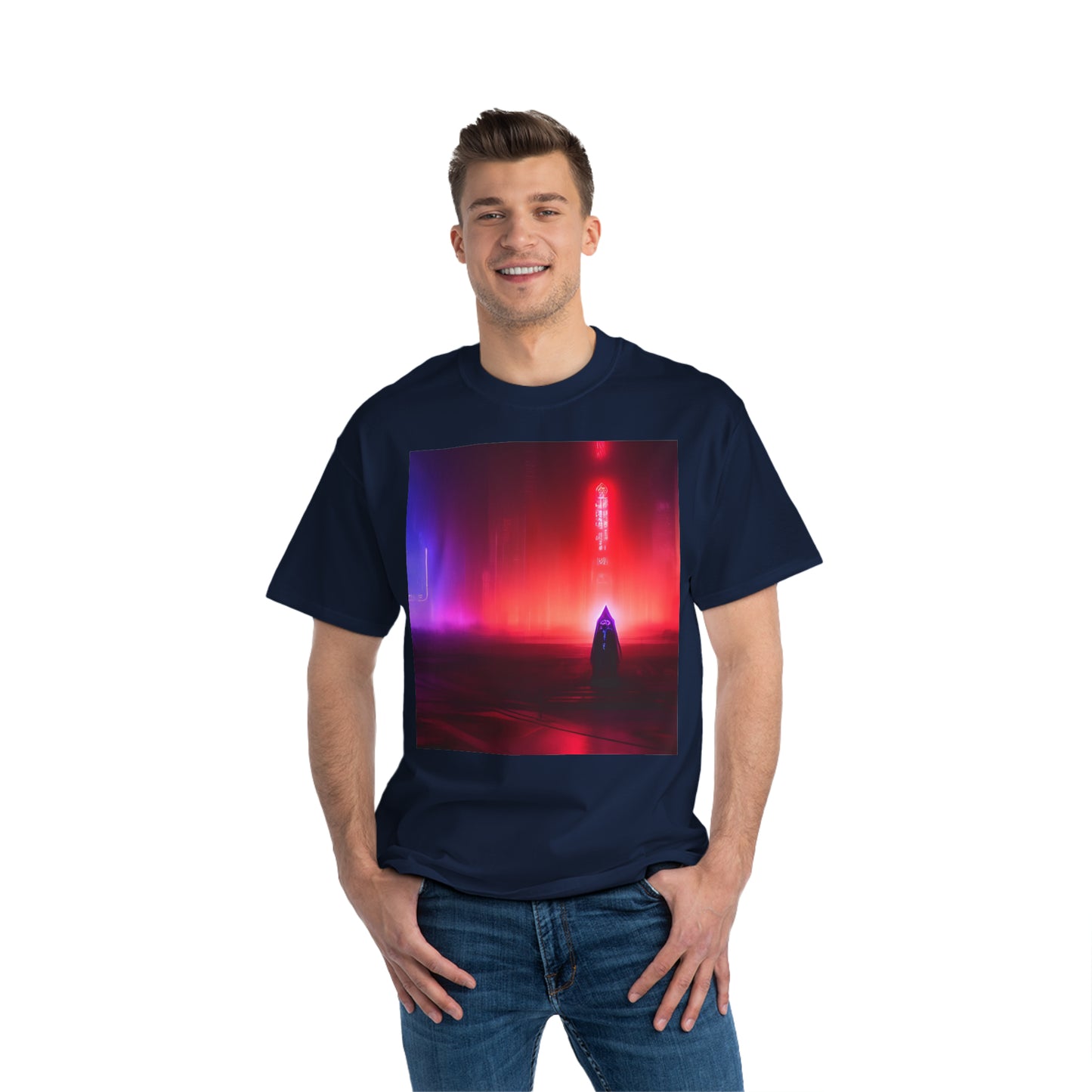 'Contact' Beefy-T®  Short-Sleeve T-Shirt
