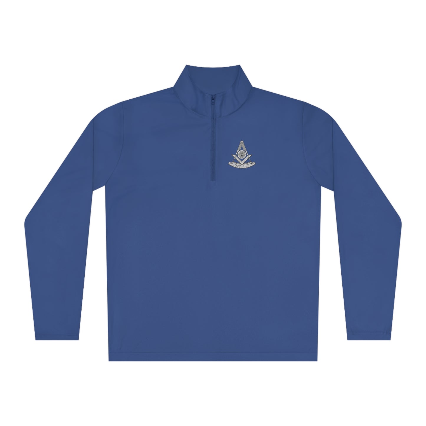'Pastmaster Freemason' Unisex Quarter-Zip Pullover