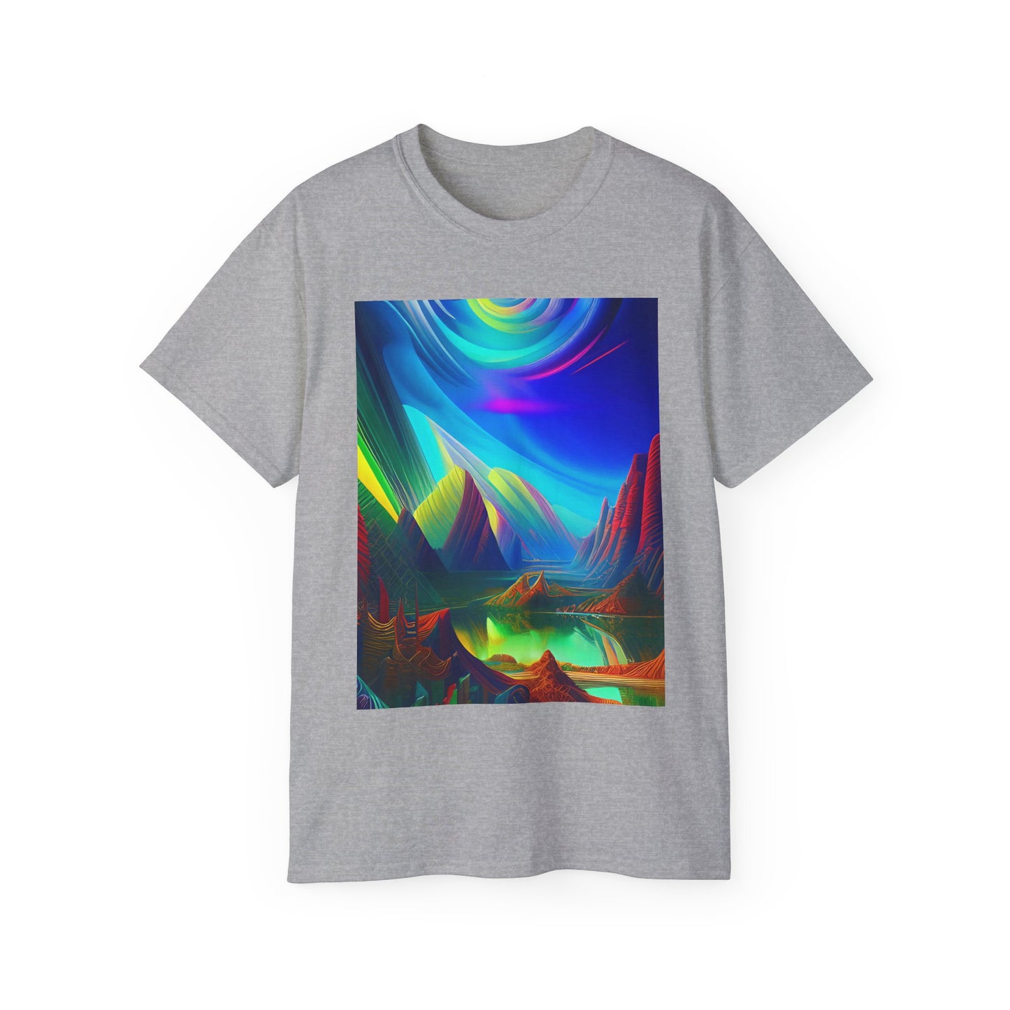 'Hippie Mountains' Unisex Ultra Cotton Tee