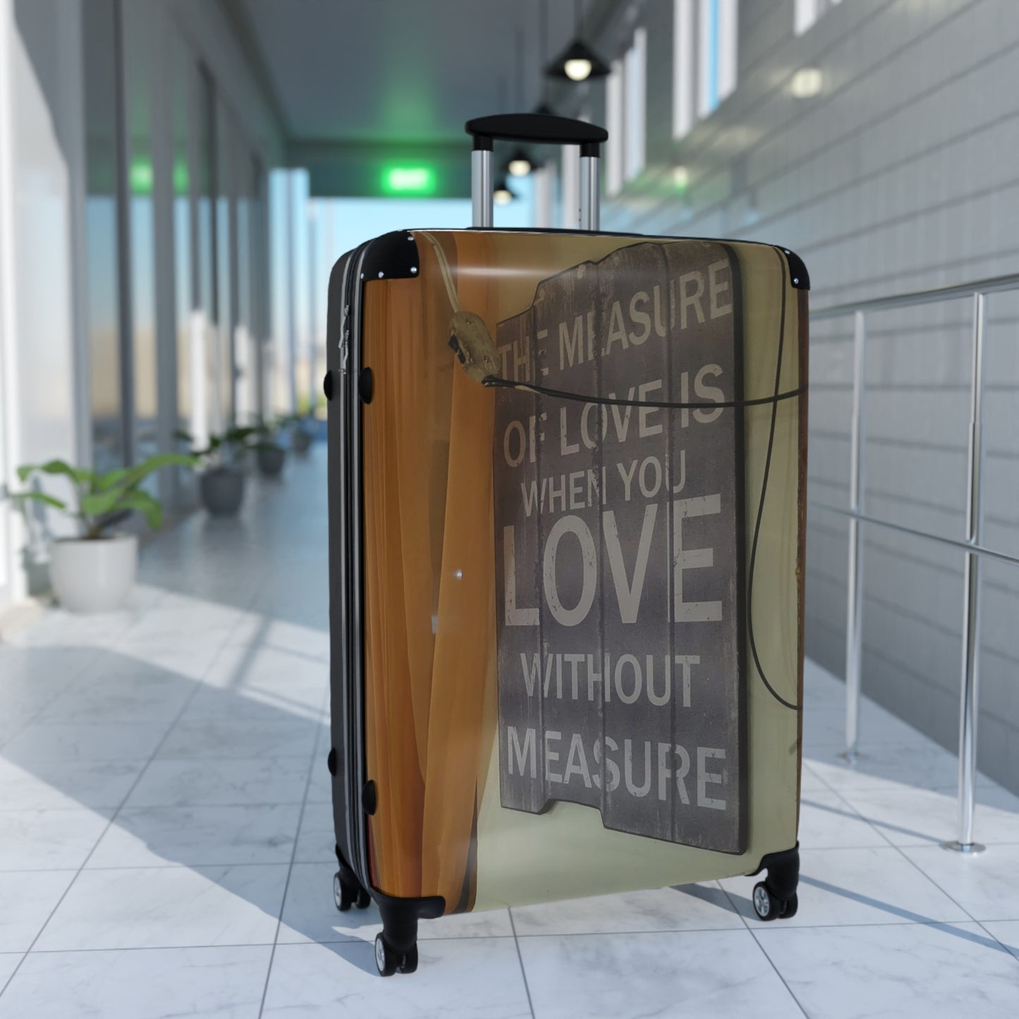 Love Without Measure - The LionFish Snack Aruba - Suitcase